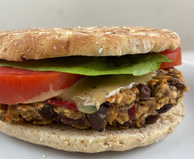 Black bean burgers