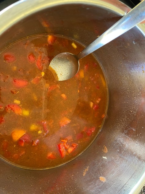 Use your choice of broth